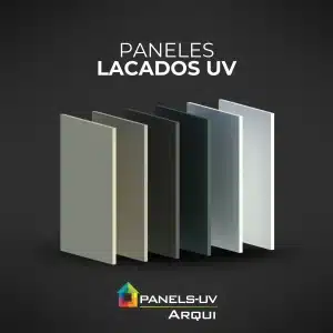Paneles lacados UV
